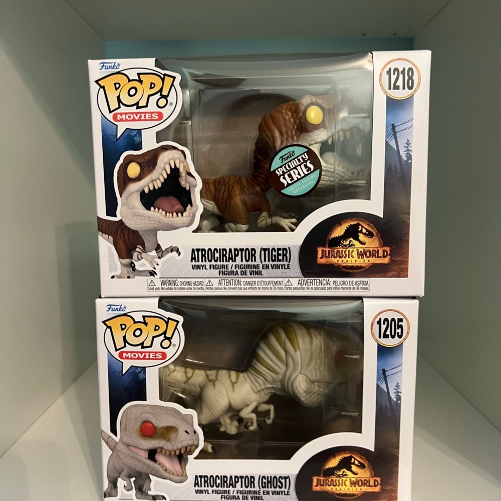 Atrociraptor Jurassic World Funko 2 pack